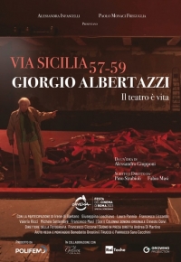 Via Sicilia 57/59. Giorgio Albertazzi. Il teatro è vita  (2023)